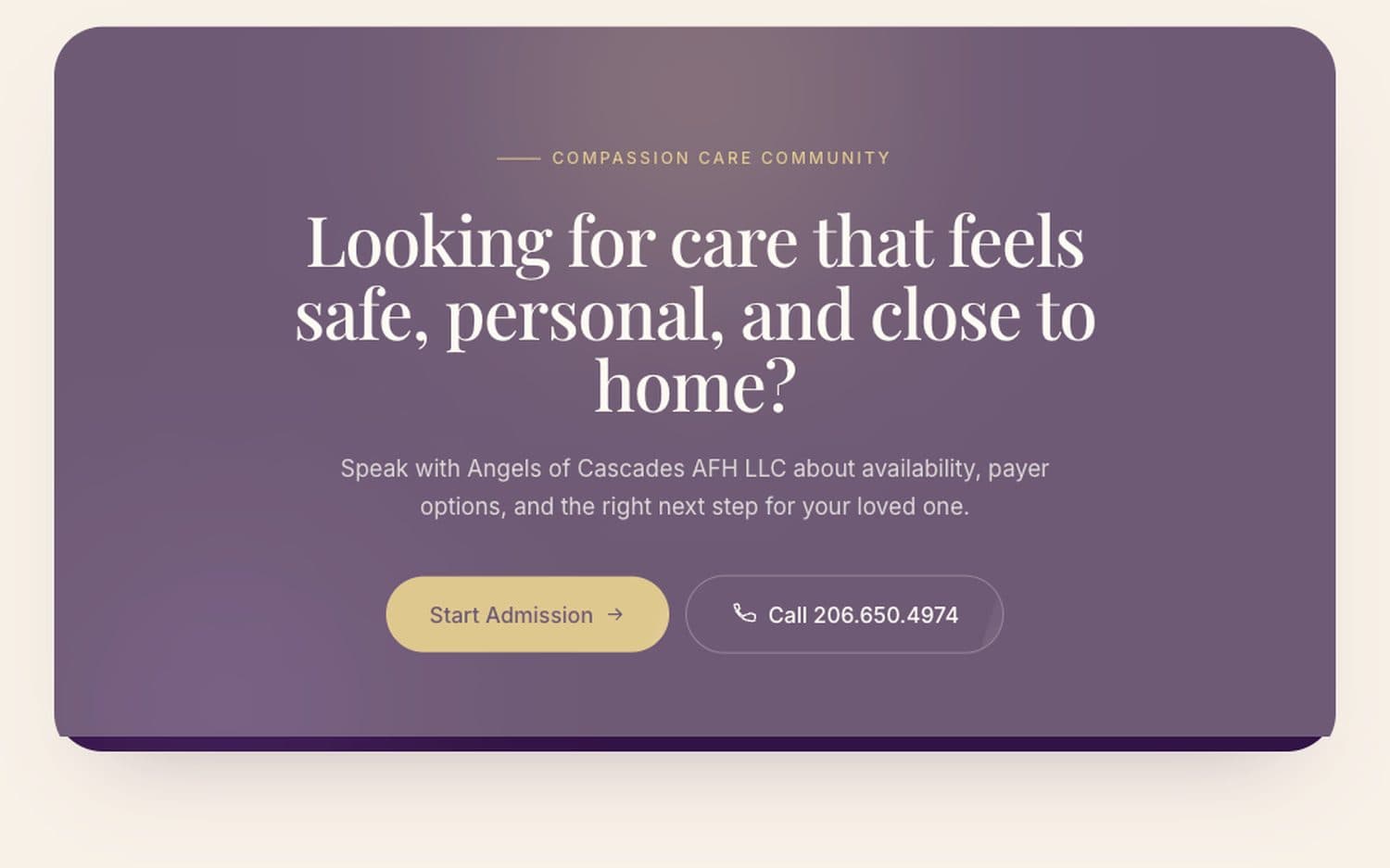 Angels of Cascades — Closing invitation