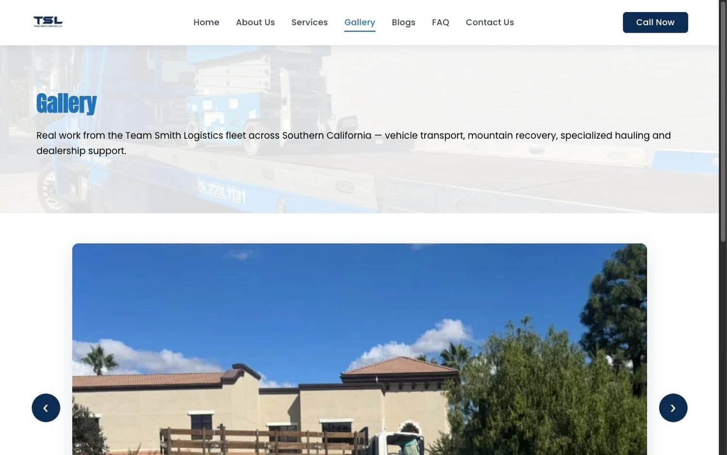 Team Smith Logistics — Gallery